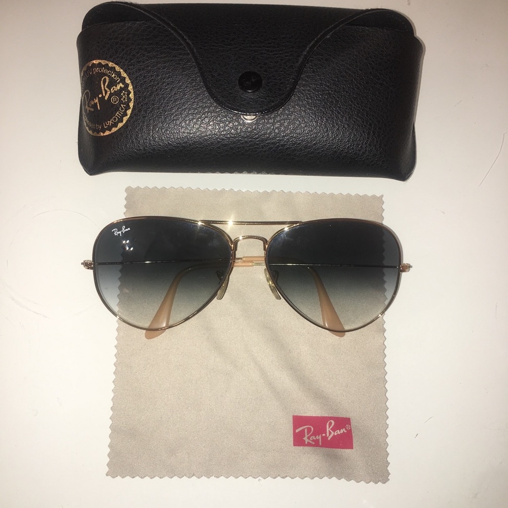 RAY BAN Blue gradient sunglasses